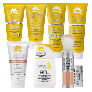 Protector Solar Kit Completo 7 Productos